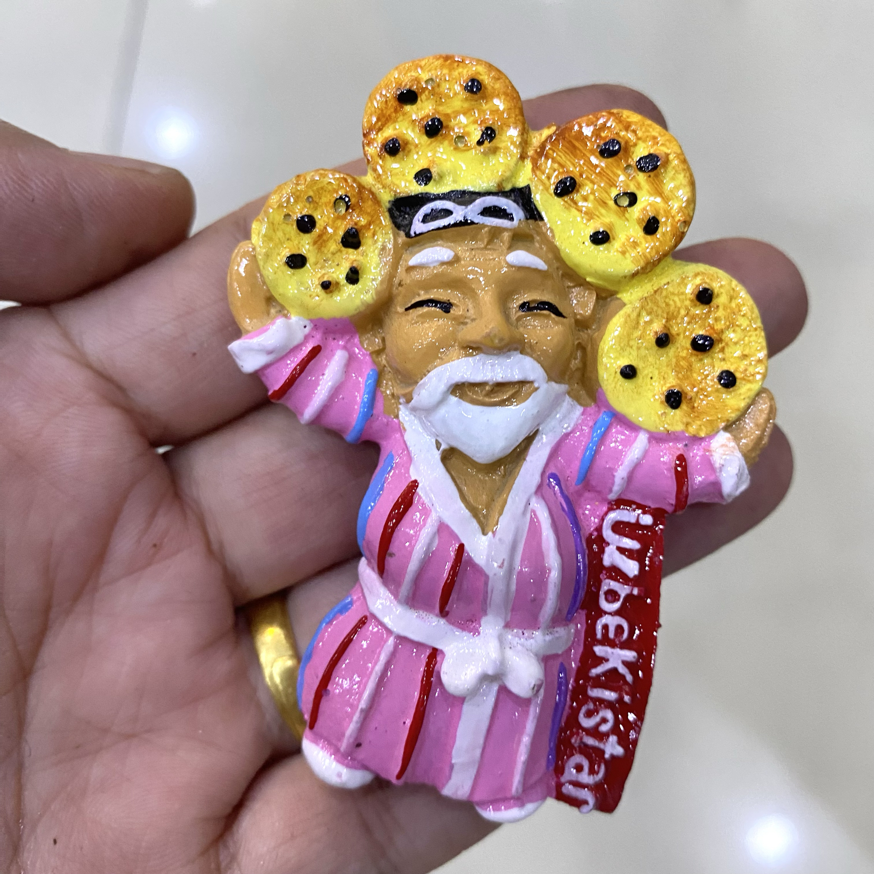 新疆冰箱贴囊大巴扎阿凡提冰箱贴立体人物磁力装饰品