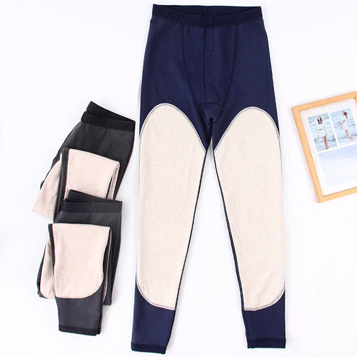 亲肤舒适透气德绒高腰保暖秋裤