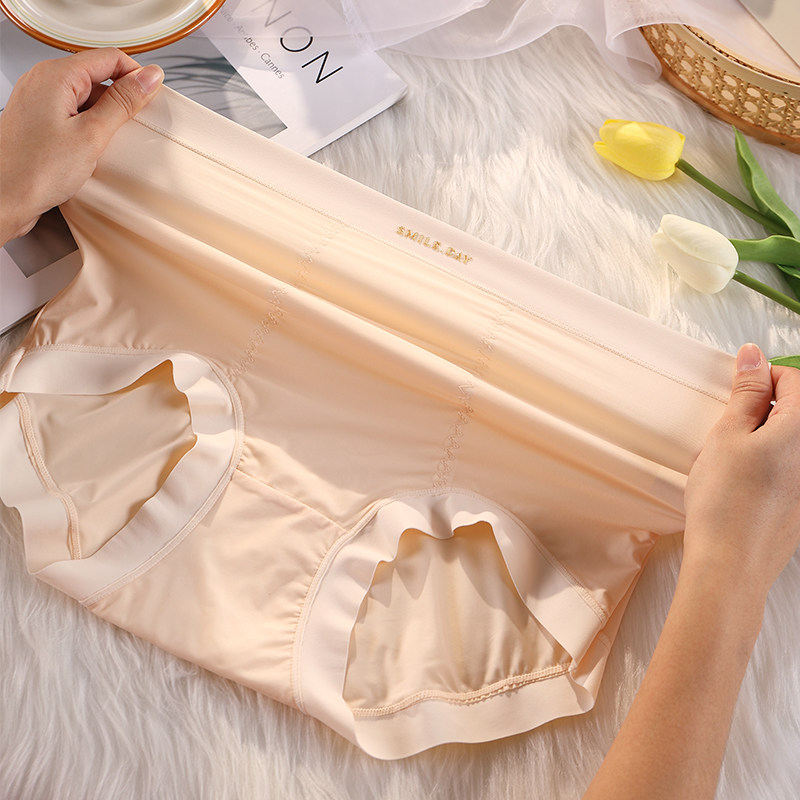 软弱丝滑大码冰丝高腰轻塑面膜内裤女200斤夏季透气不夹裆无痕,女士内衣/男士内衣/家居服,女三角裤,淘宝优惠券,粉丝福利购,淘宝优惠卷