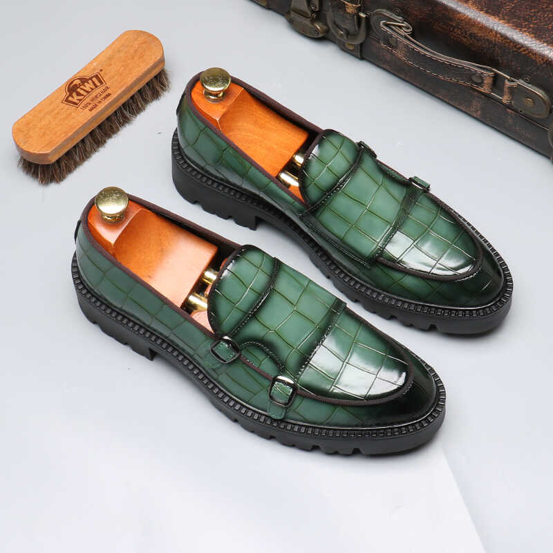 一脚蹬男士豆豆鞋商务潮流尖头