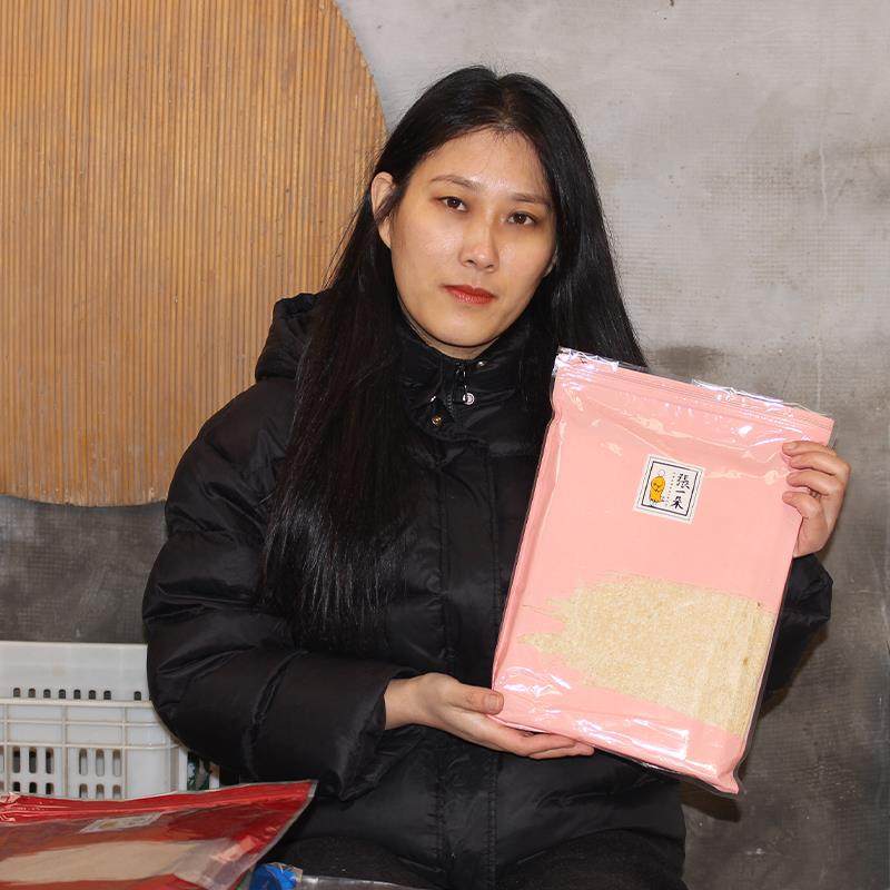 张一朵发货煎饼山东大煎饼机器煎饼特产开袋方便即食