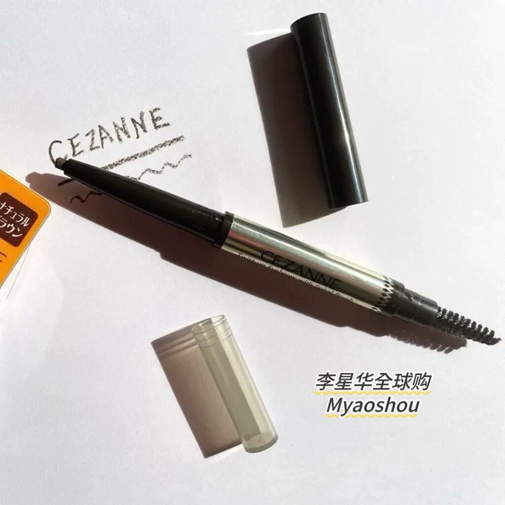 日本cezanne倩丽倩诗丽双头旋转眉笔防水防汗自然显色新手