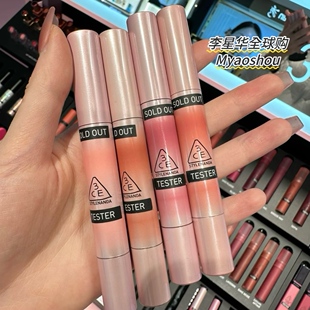 韩国3ce细管固体唇膏融光唇冻酒心蜜棕nectar半日茶milky shadow