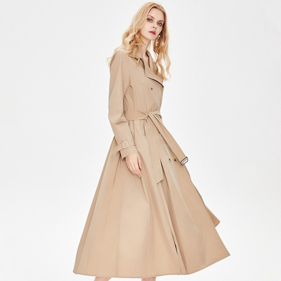 西装领长款测试推荐风衣