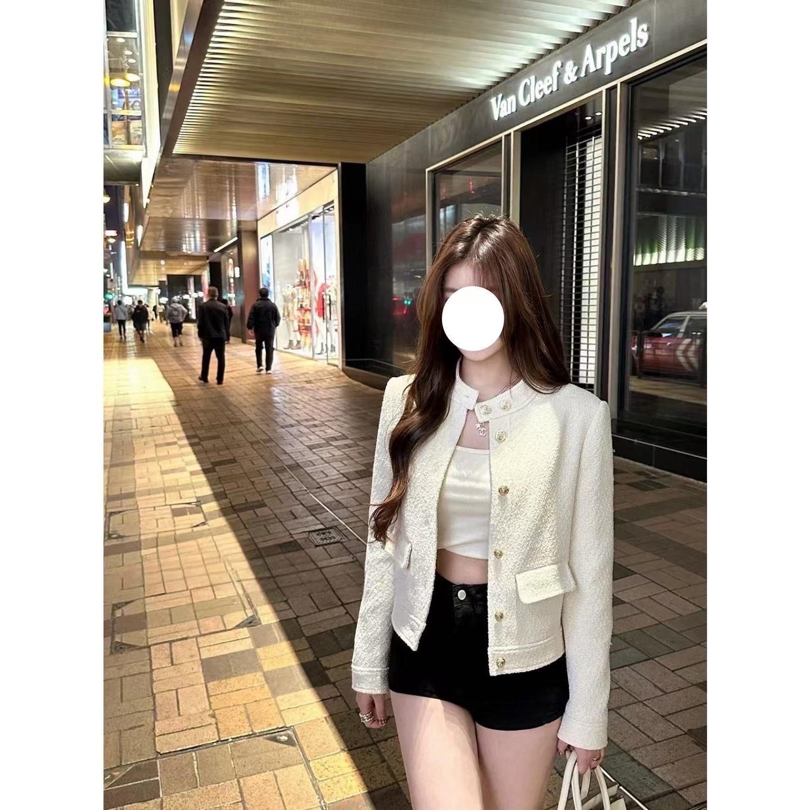 法式气质名媛超好看减龄正肩上衣