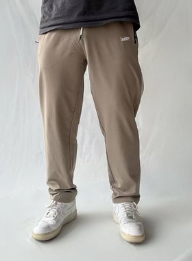 ABDP秋季美式梭织运动直筒宽松长裤街头篮球户外跑步田径健身卫裤