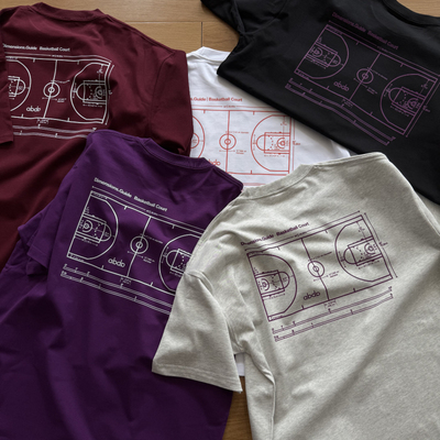 ABDP美式重磅棉质运动短袖T恤