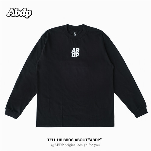 ABDP260克重棉运动打底长袖T恤