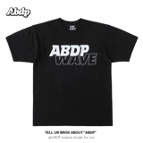 ABDP 23SS Американский случайный баскетбольный хлопок с коротким -насыщенным спортивным уличным трендом мужчины и женщины чистый цвет круглый шее тренд T t