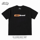 运动街头潮流男女圆领潮流T250g 宽松美式 ABDP美式 休闲篮球棉短袖