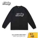 ABDP Спортивный лонгслив для отдыха, осенняя мужская базовая трендовая футболка, для влюбленных, оверсайз