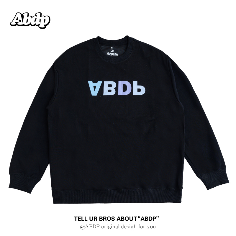 ABDP美式宽松圆领卫衣