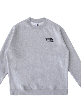 ABDP圆领运动休闲加绒卫衣卫裤