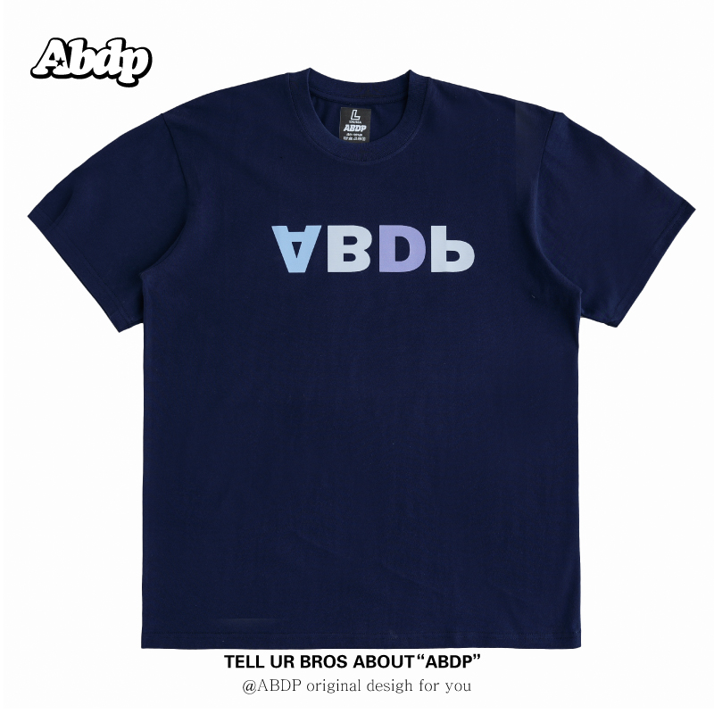 ABDP美式休闲棉短袖230g精梳宽松T恤字母运动街头潮流男女大码,运动服/休闲服装,运动T恤,淘宝优惠券,粉丝福利购,淘宝优惠卷