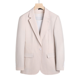 挂拍图-2025年男士西服上衣青年时尚休闲西装单西外套6829P165，男装西服套装，电商D216