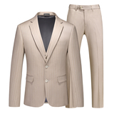 镂空图男士休闲西服套装三件套时尚修身礼服西装SJT6924P300，男装西服套装，电商D216