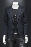 灯芯绒2025男士休闲西服韩版修身西装单西外套DX6951P165，男装西服套装，电商D216