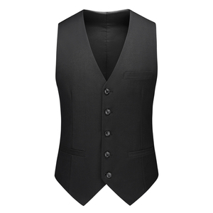 M-6XL外贸西服套装三件套一粒扣2边开叉男士西装7001P190图片