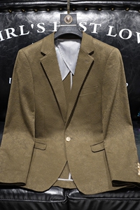 半里布2025男士休闲西服修身西装单西外套DX6953P185图片
