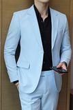模特图新款男士时尚休闲西装韩版修身西服外套单西上衣DX6837P165，男装西服套装，电商D216