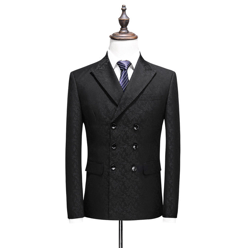 送领带男士商务休闲西服套装三件套礼服套装S-5XL-6026P290,男装西服套装,电商D216