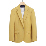 挂拍图长期款-2025秋季新款男士西装外套修身韩版单西DX6808P165，商品下架区，电商D216