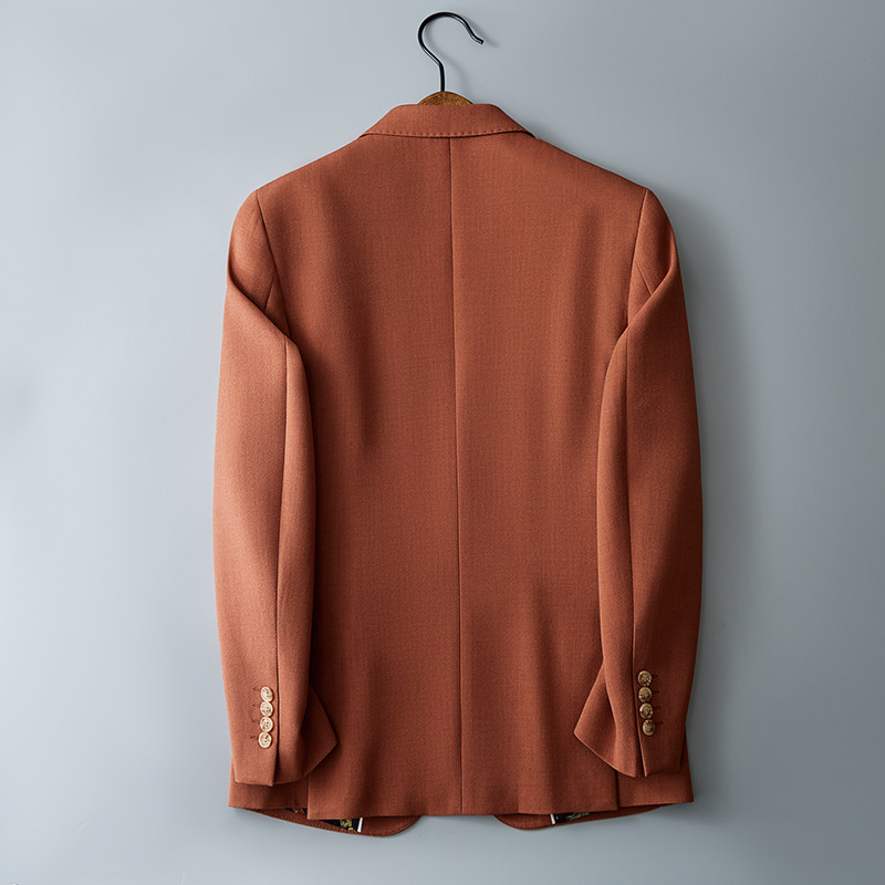 常年做货2025年男士休闲西服修身西装纯色单西外套DX6941P175,男装西服套装,电商D216
