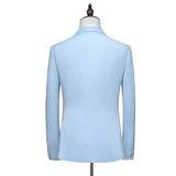 支架图2025年新款西服套装时尚西装三件套男士礼服套装6837P300，男装西服套装，电商D216