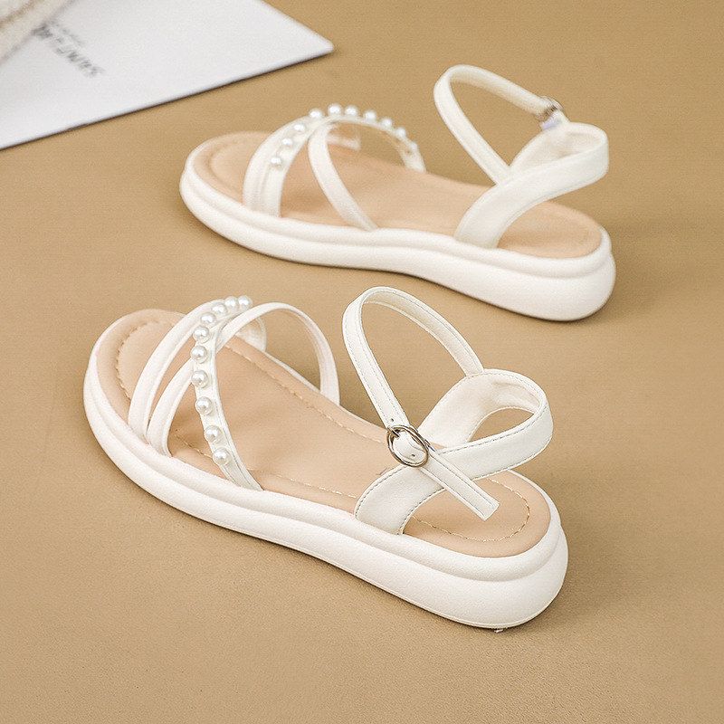 百搭8806女凉鞋软底森系厚底夏季