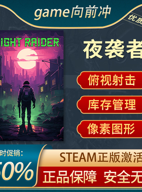 夜袭者 Night Raider STEAM正版 PC中文 冒险 俯视射击 恐怖 氛围