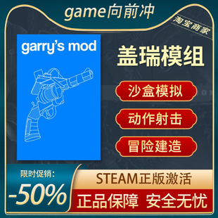 Mod STEAM正版 PC中文 动作射击 盖瑞模组 建造模拟 Garry