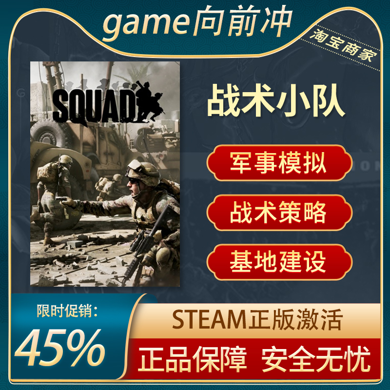 战术小队Steam正版国区激活码