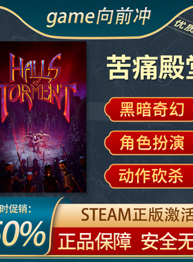 Halls of Torment 苦痛殿堂 动作类 ROGUE 弹幕射击 Steam正版PC