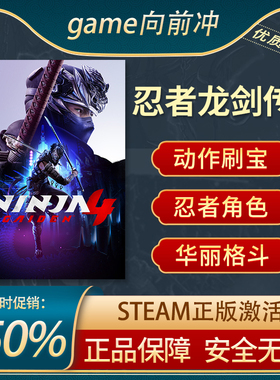 忍者龙剑传4 NINJA GAIDEN 4 动作类 Rogue 弹幕射击 Steam正版PC
