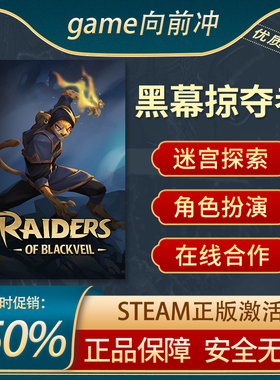 黑幕掠夺者 Raiders of Blackveil 黑纱突袭者 Steam正版PC 刷宝