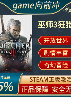 巫师3狂猎 The Witcher 3:Wild Hunt PC中文正版steam巫师3完全版