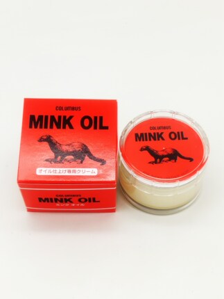 日本进口COLUMBUS哥伦布斯 黄狼膏 貂油 MINK OIL 一生之环油