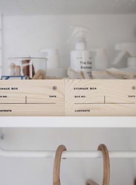 「pata studio」原创 收纳盒 整理盒 木盒 杂物化妆品桌面收纳