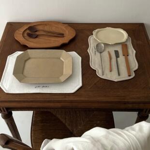 「pata studio」100%全麻 餐垫 复古 手工