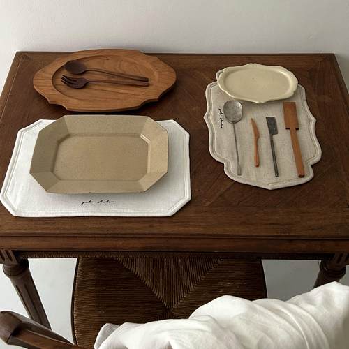 pata手工100%全麻餐垫