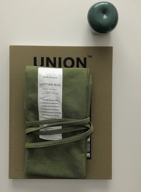 「pata studio」 帆布 手提袋 收纳袋 cotton bag 休闲 单肩包