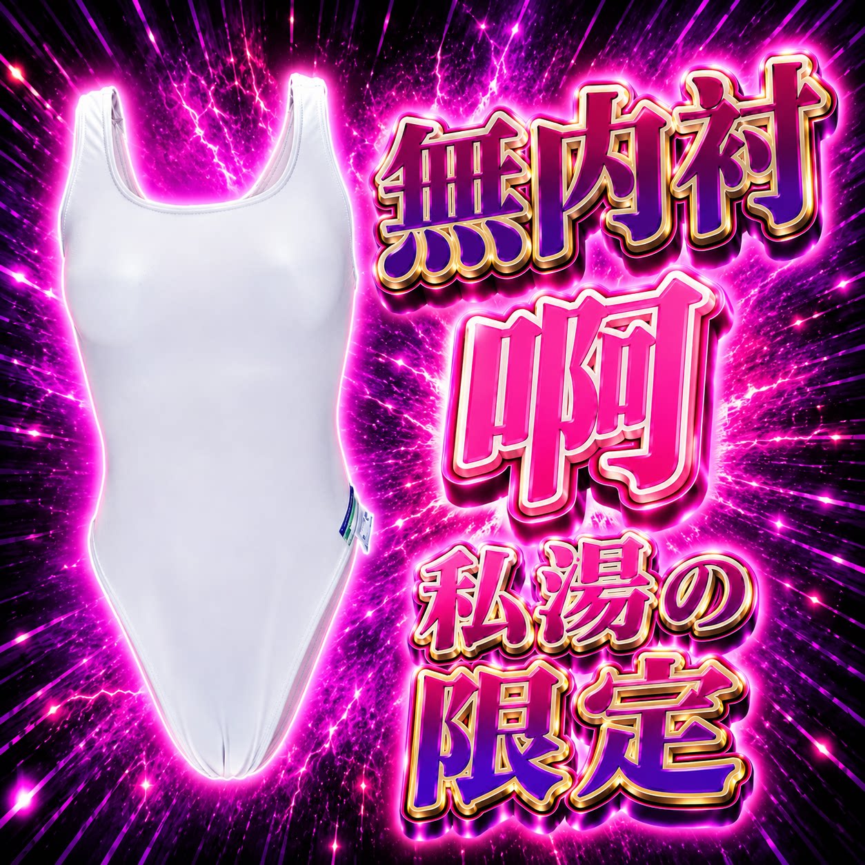 【无内衬】私汤限定白色透明性感连体泳衣女显瘦修身小胸聚拢泳装