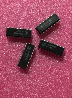 CD4033BE  MC14033BCP十进制计数器双列直插芯片DIP-14