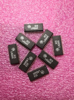 LAG665立体声耳机单片机集成电路芯片贴片集成DIP-28