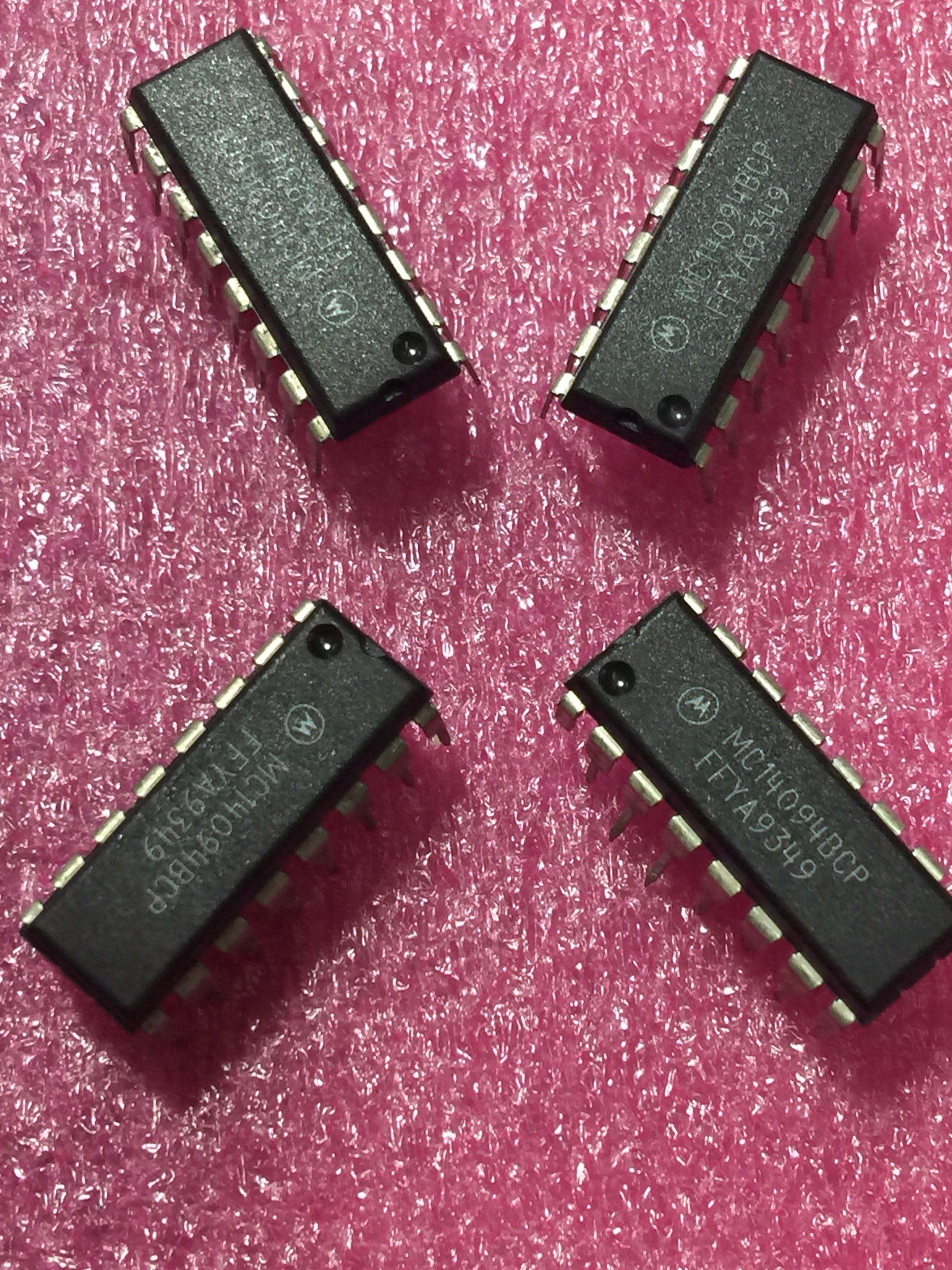 MC14094BCP CD4094BE HEF4094BP 计数器移位寄存器集成芯片DIP-14