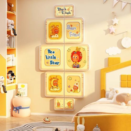 星星人挂件画电视背景墙装饰周边入户儿童房间布置卧室有趣的贴纸