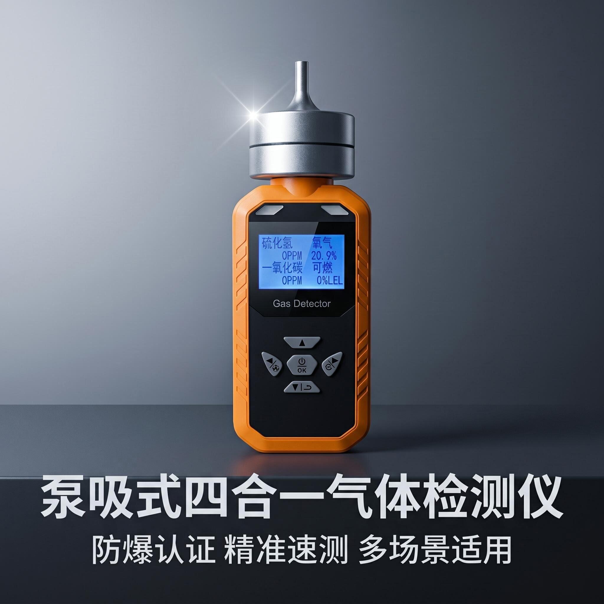 便携防爆一氧化碳可燃气体检测仪