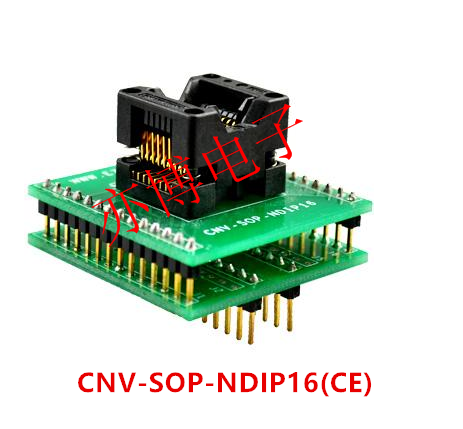 全新原装进口CNV-SOP-NDIP16窄SOP8座，烧录座zy300a-封面