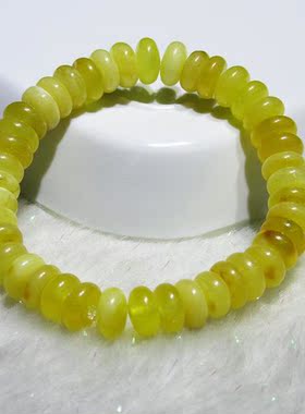 纯天然无优化满蜜鸡油黄手串包邮