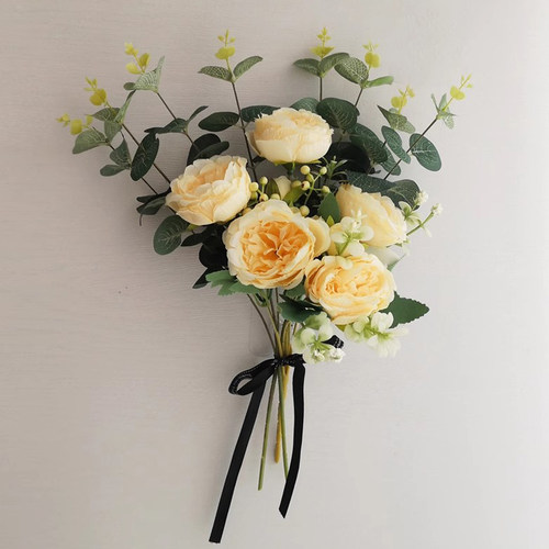 牡丹花束装饰仿真花假花手捧花